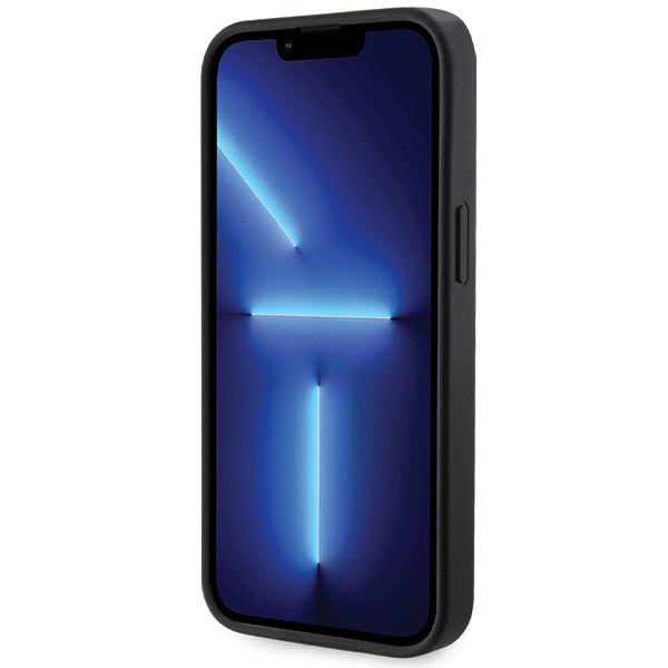 Cover BMW BMHCP15S22GSLK iPhone 15 / 14 / 13 6,1" nero/nero durocase Grip Hot Stamp Case