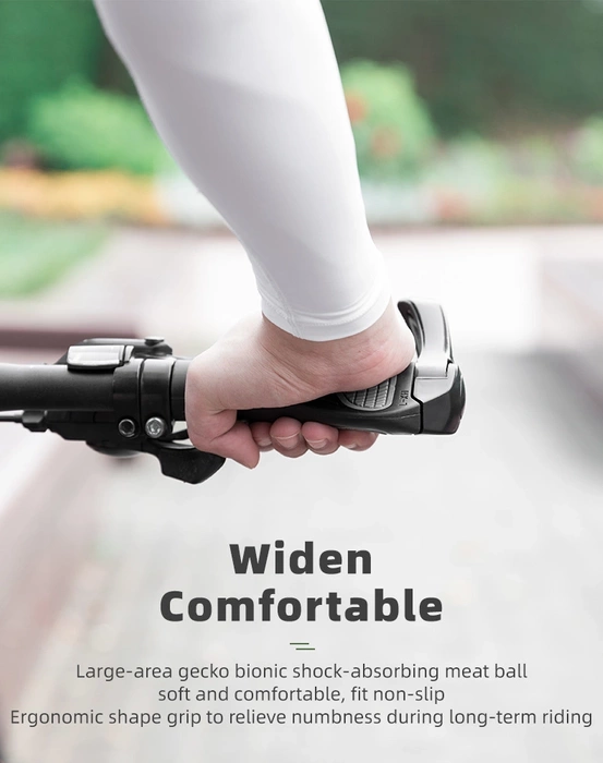 Rockbros BT1007B Ensemble de supports de vélo avec cornes - Noir