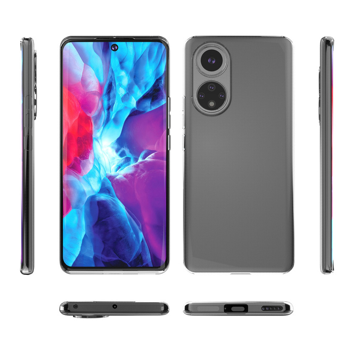 Couverture en gel coque Ultra Clear 0.5mm Honor 50 SE transparent