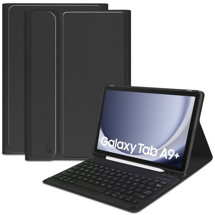 Etui Tech-protect Sc Pen + Keyboard Samsung Galaxy Tab A9+ Plus 11.0 X210 / X215 / X216 Black Case