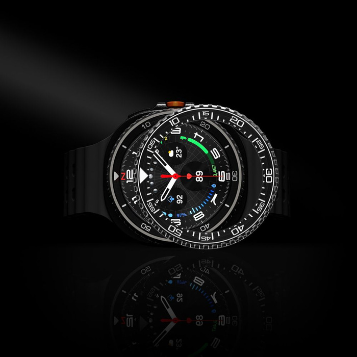 Spigen LÜNETTE TUNE PRO DIVER SAMSUNG Galaxy Watch 8 CLASSIC (46 MM) SCHWARZ