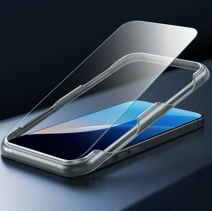 Etui ESR CLASSIC HYBRID HALOLOCK MAGSAFE & TEMPERED GLASS IPHONE 16 PLUS CLEAR/BLACK