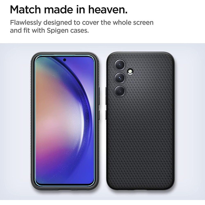 Verre trempé Spigen Alm Glas.tr 2-pack Galaxy A54 5G Clear