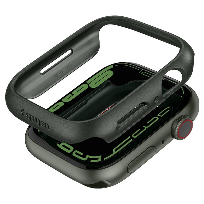 SPIGEN Thin Fit Apple WATCH 7 (45 mm) MILITARY GREEN