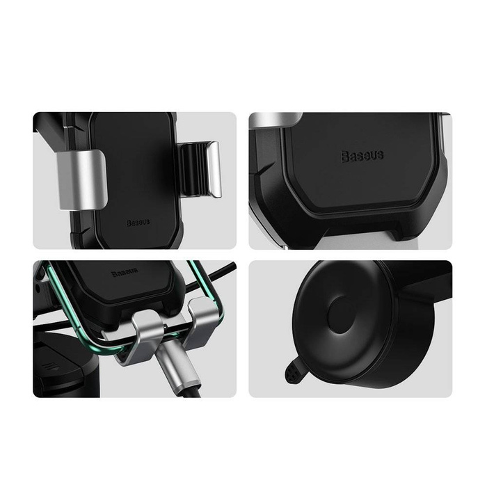 Baseus Gravity Car Mount Dashboard Windshield Phone Bracket Holder black (SUYL-TK01)