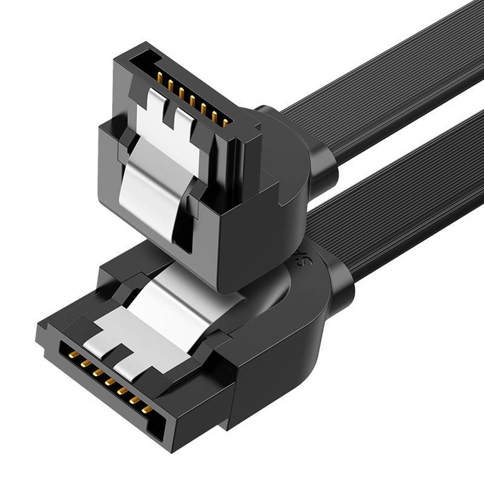 SATA Angle Data Cable UGREEN US217 0.5m (Black)