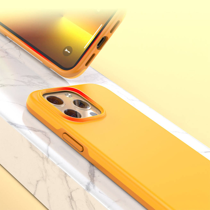 Choetech MFM Anti-drop Made For MagSafe pro iPhone 13 Pro oranžové (PC0113-MFM-YE)