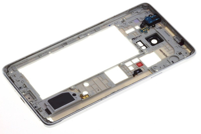 Case Body Frame SAMSUNG Galaxy Note 4 N910 White Grade B