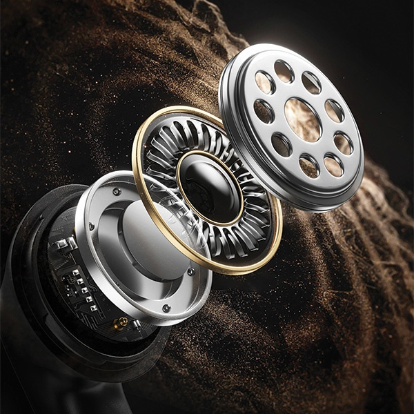 AWEI słuchawki Bluetooth 5.4 TP97 TWS + stacja dokująca czarny/black