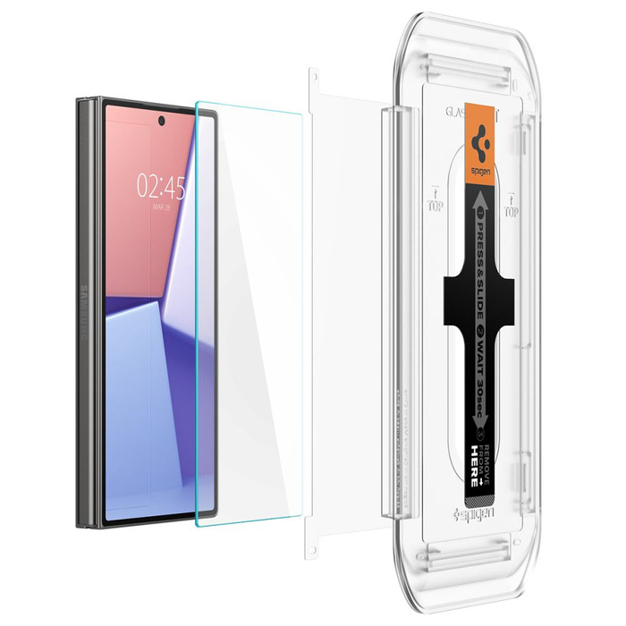 Verre trempé Spigen GLAS.TR "EZ FIT" Z Fold 2-PACK GALAXY 6 CLEAR