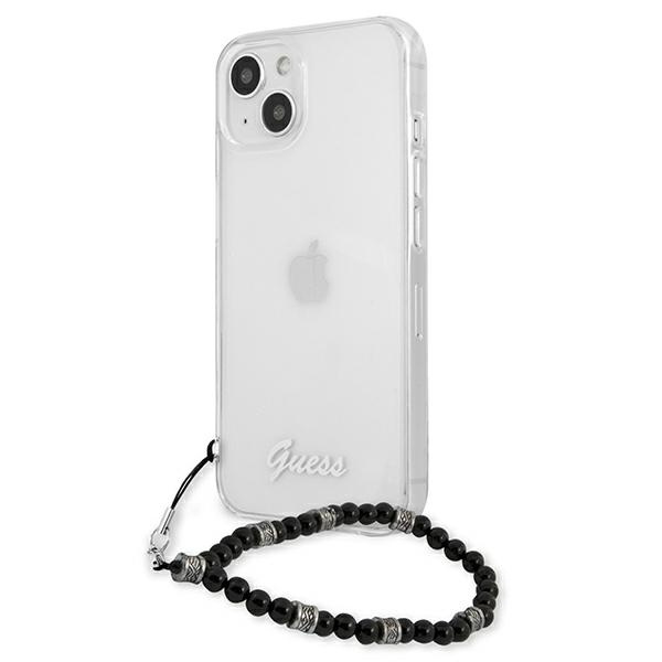 Case GUESS Apple iPhone 13 Mini Black Pearl Clear Hardcase