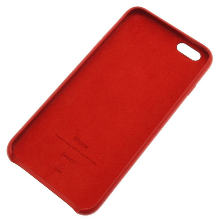 Pouzdro iPhone 6S Plus Apple Kožené pouzdro Original MKXG2ZM/A Red Nový