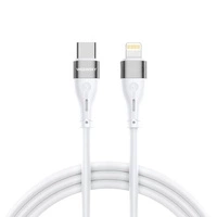 Wozinsky WSTCL2 Lightning / USB-C PD 27W kabel 2 m - bílý