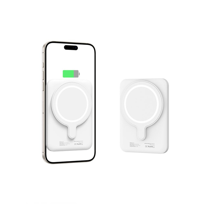 TECH-PROTECT PB10 LIFEMag MagSafe POWER BANK 5000MAH WHITE