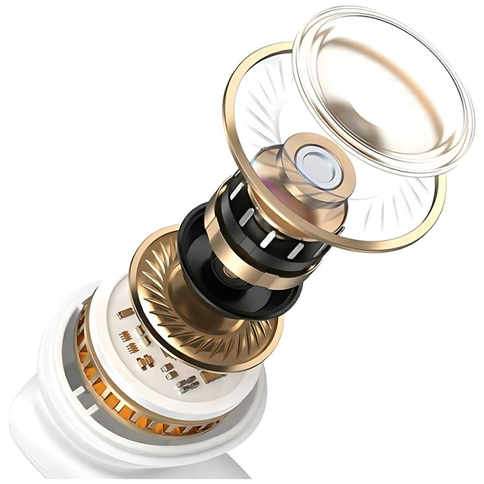 USAMS Słuchawki Bluetooth 5.3 TWS ID Series bezprzewodowe niebieski/blue BHUID03 (ID25)