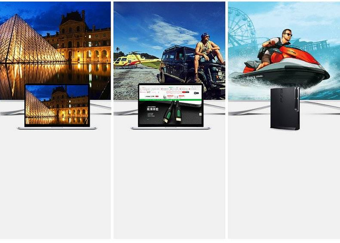 Uzelený silný Kábel HDMI 2.0 nylonový opletený kábel 4K 60 Hz 3D 18 Gbps HDR ARC Ethernet (HEC) 48 bit 1,5 m čierny (HD118 40409)