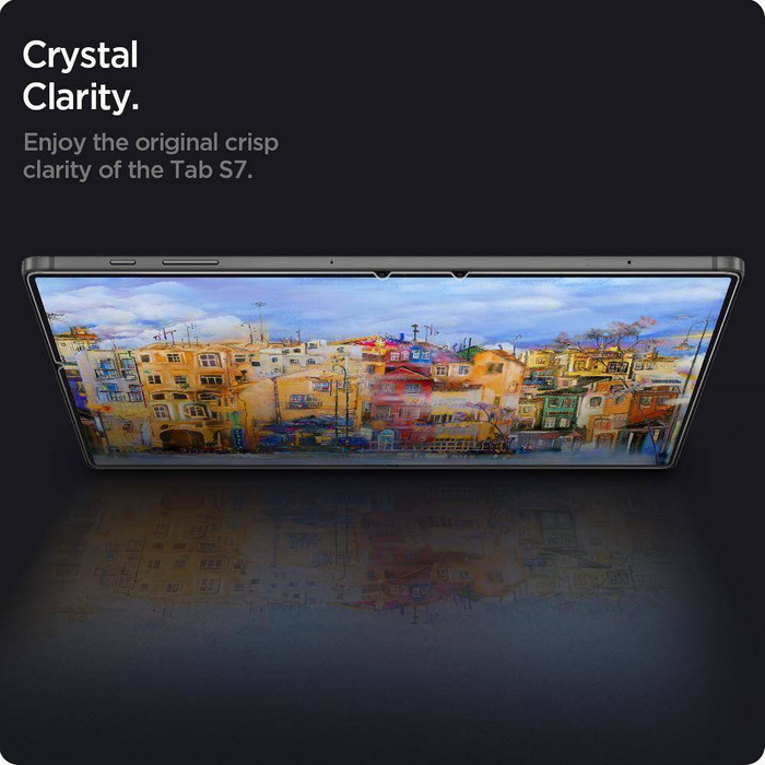 SPIGEN Glas.Tr "ez Fit" gehärtetes Glas Galaxy Tab S7 11.0 T870/T875