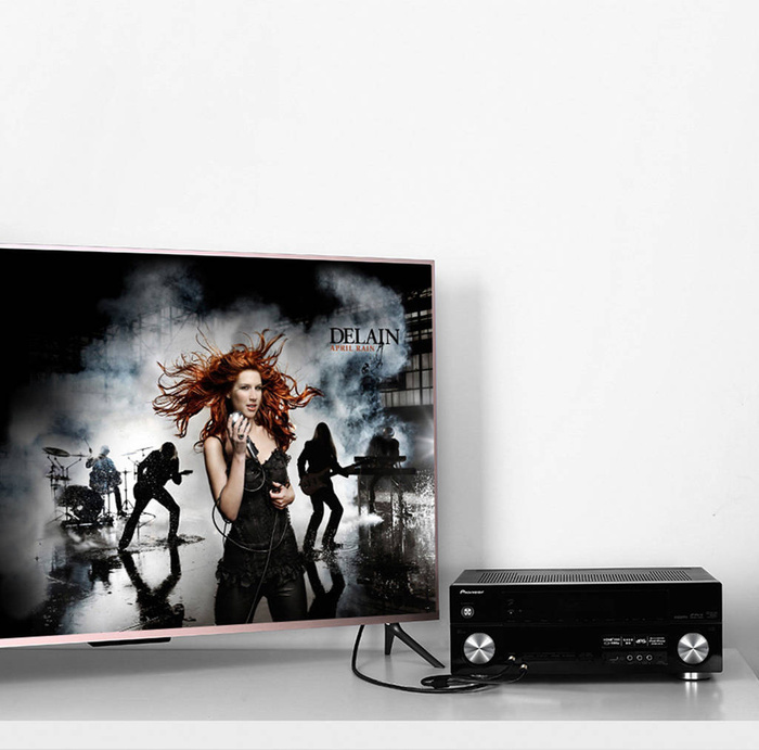 Ugreen kabel audio kabel mini jack 3,5 mm - 2 x jack 6,35 mm 2 m šedý (AV126)