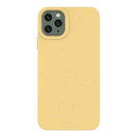 Eco Case coque à iPhone 11 Pro Max silikonouveau étui housse à téléphone jaune