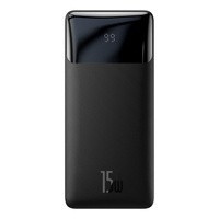 Baseus Bipow Fast Charging Power Bank 20000mAh 15W white (Overseas Edition) + USB-A - Micro USB 0.25m cable black (PPBD050101)