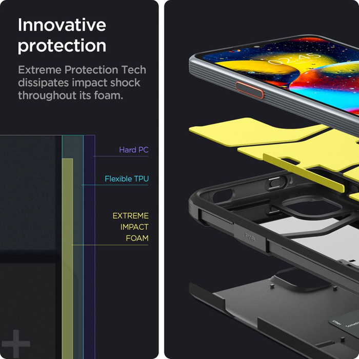 Spigen Tough Armor GALAXY XCOVER 6 PRO BLACK