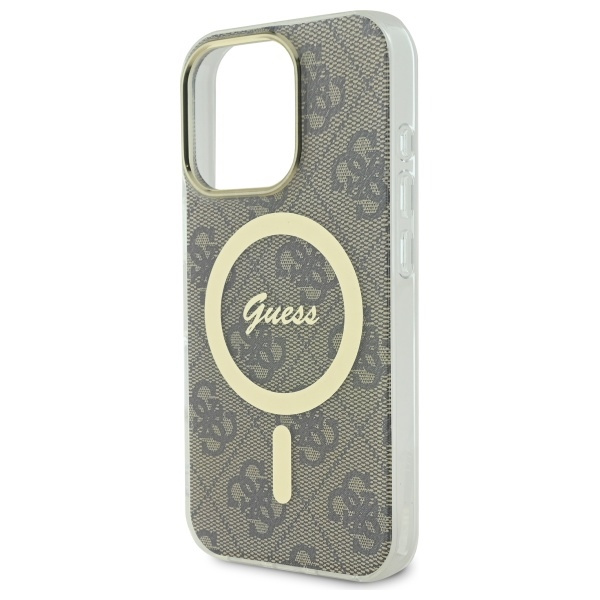 Guess GUHMP16XH4STW iPhone 16 Pro Max 6.9" brązowy/brown hardcase IML 4G MagSafe