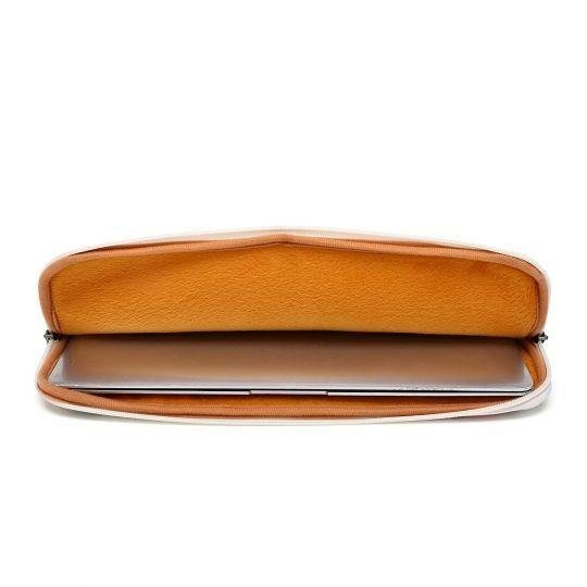 CANVASLIFE Macbook Pro 15 Hülle Weiß Rose Grau Tasche