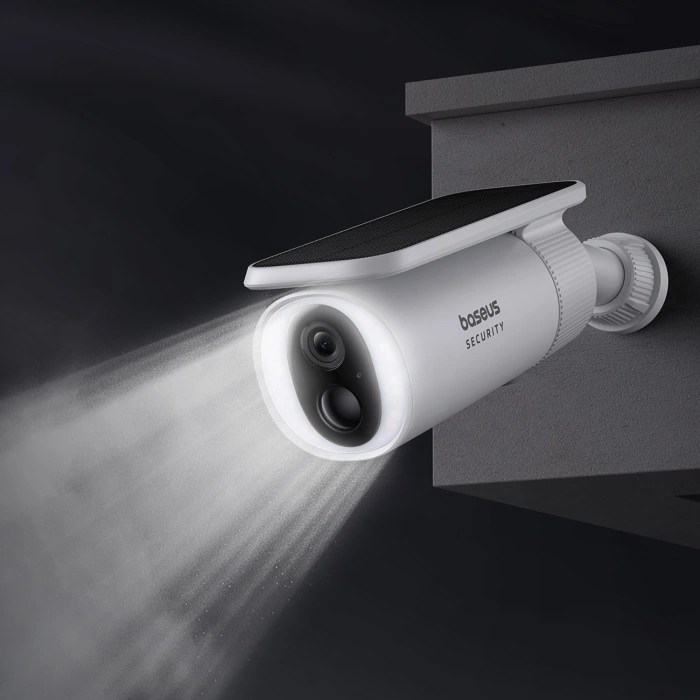 Baseus Security S1 2K Außenkamera – Weiß