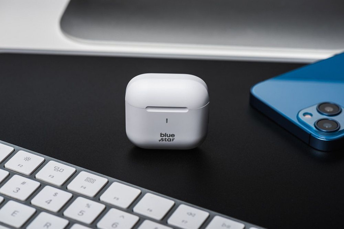 Słuchawki bezprzewodowe douszne Blue Star Nova Fi5 TWS białe 