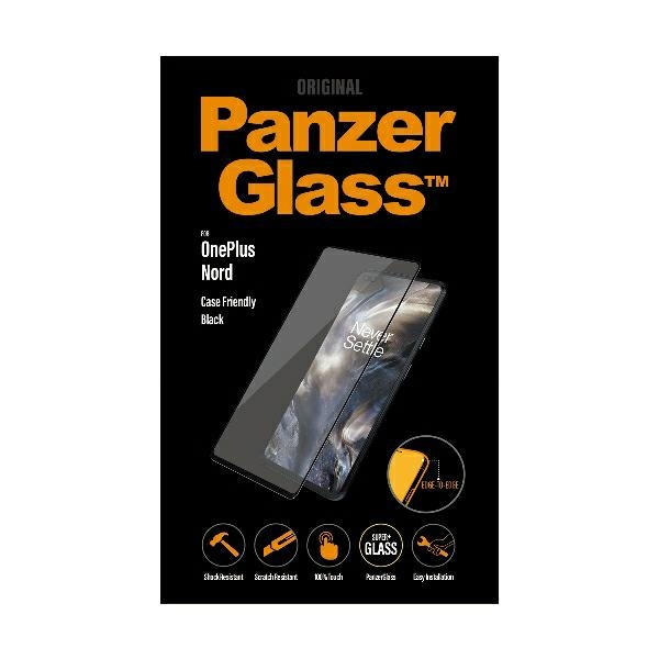 PanzerGlass E2E Super+ OnePlus Nord Case Friendly black/black