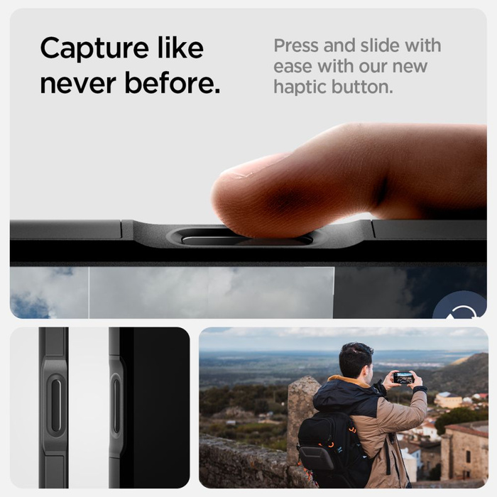 Hülle Spigen Tough Armor Mag MagSafe IPhone "T" 16 PRO MAX SCHWARZ