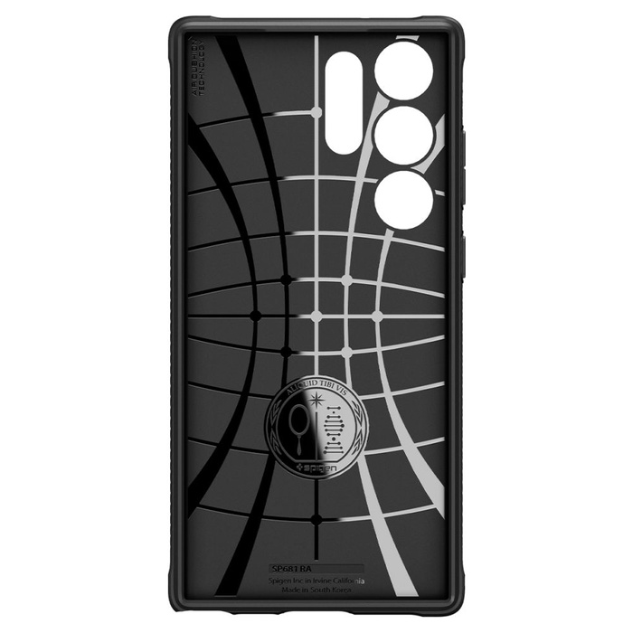 Cover Spigen Rugged Armor Galaxy S23 Ultra MATTE Nero Case