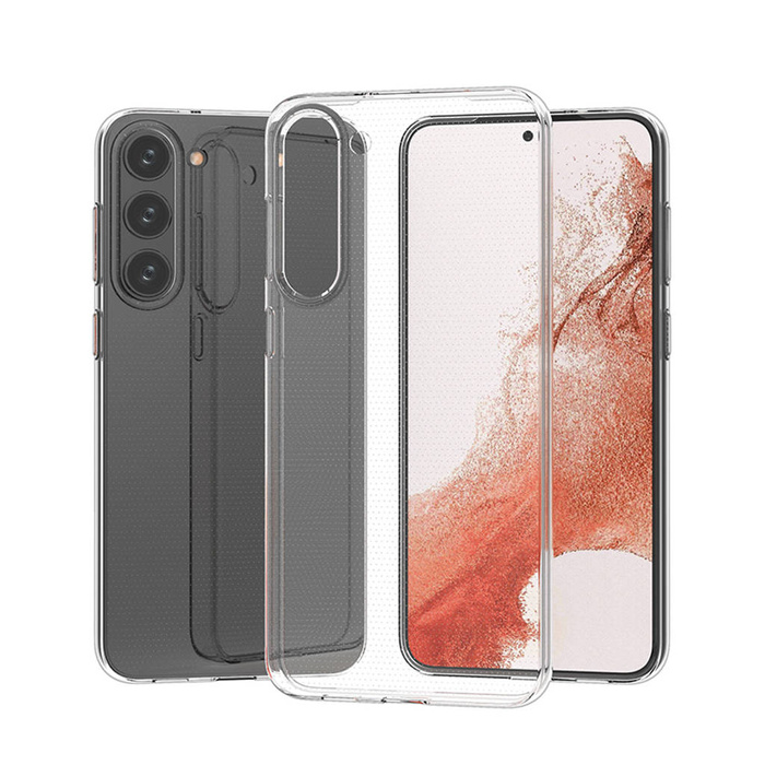 Ultra Clear 0,5 mm Hülle für Samsung Galaxy S23 dünne Hülle transparent