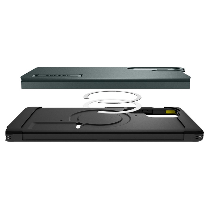 Spigen Tough Armor MagSafe GALAXY S25 ULTRA ABYSS GREEN