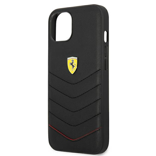 FERRARI Apple iPhone 13 Mini Off Track Quilted Black Hardcase