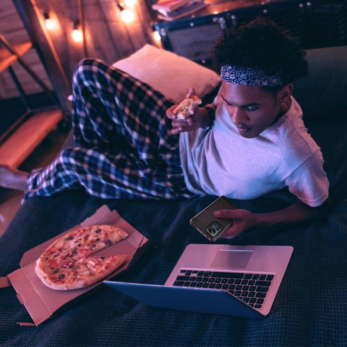 Pouzdro Spigen Rugged Armor XIAOMI 12 PRO MATTE ČERNÁ