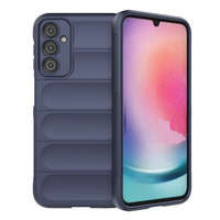 Magic Shield Case für Samsung Galaxy A24 4G flexible Panzerhülle blau