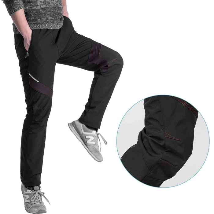 Rockbros Patrol Cycling Windproof Sports Pants Size M - Black