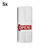 HURC10N5 Rollen für Thermodrucker mit HURC10-Kamera – weiß (5 Stk.)