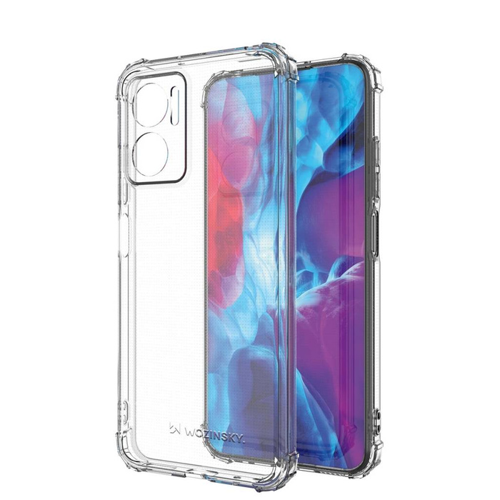 Wozinsky Anti Shock armored case for Xiaomi Redmi 10 transparent