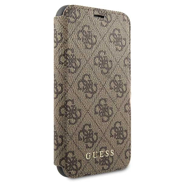 Telefontok guess Apple iPhone 11 Pro barna/barna könyv 4G tok  