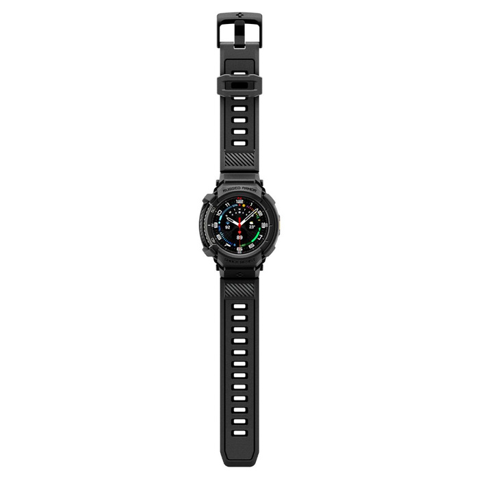 Spigen Rugged Armor "PRO" SAMSUNG Galaxy Watch 8 CLASSIC (46 MM) MATTE SCHWARZ