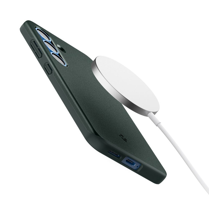 Spigen Thin Fit Mag MagSafe GALAXY S25 ABYSS VERDE