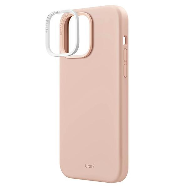 UNIQ hülle Lino iPhone 14 Pro 6.1" rosa/rosa blush