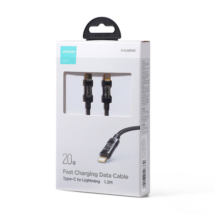 Joyroom S-CL020A12 Type-C to Lightning 20W Data Cable 1.2m-Black