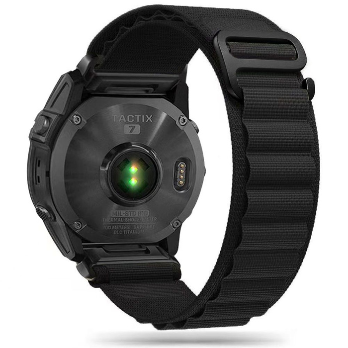 TECH-PROTECT NYLON PRO GARMIN FENIX 5 / 6 / 6 PRO / 7 ČERNÁ
