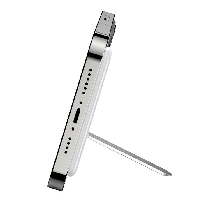 Baseus self-adhesive foldable phone holder white (LUXZ000002)