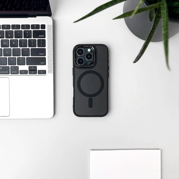 MagSafe-kompatibles Fashion Case für iPhone 17 Air – Schwarz