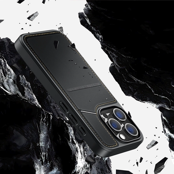 Etui Dux Ducis Rafi II Mag z MagSafe na iPhone 16 Pro - czarne