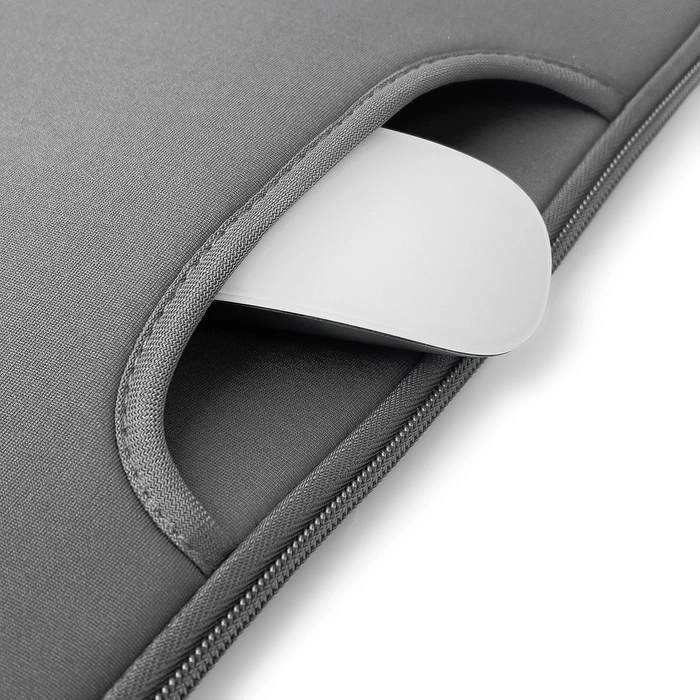 Custodia universale per laptop borsa 15,6&#39;&#39; organizer per computer tablet grigio